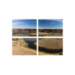 Casa si Gradina - Decoratiuni - Tablouri - Set tablouri Multicanvas 4 piese peisaj 147, 60x40 cm - Infinity.ro