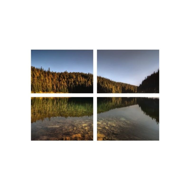 Casa si Gradina - Decoratiuni - Tablouri - Set tablouri Multicanvas 4 piese peisaj 162, 100x70 cm - Infinity.ro