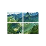 Casa si Gradina - Decoratiuni - Tablouri - Set tablouri Multicanvas 4 piese peisaj 53, 60x40 cm - Infinity.ro