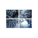 Casa si Gradina - Decoratiuni - Tablouri - Set tablouri Multicanvas 4 piese peisaj 85, 100x70 cm - Infinity.ro