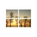 Casa si Gradina - Decoratiuni - Tablouri - Set tablouri Multicanvas 4 piese peisaj 39, 60x40 cm - Infinity.ro