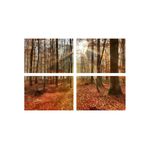 Casa si Gradina - Decoratiuni - Tablouri - Set tablouri Multicanvas 4 piese peisaj 40, 100x70 cm - Infinity.ro