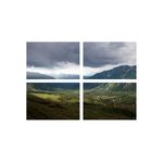 Casa si Gradina - Decoratiuni - Tablouri - Set tablouri Multicanvas 4 piese peisaj 97, 100x70 cm - Infinity.ro