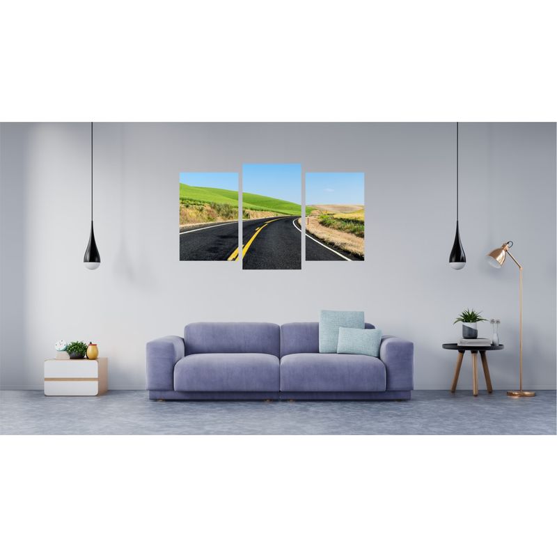 Casa si Gradina - Decoratiuni - Tablouri - Tablou multicanvas 3 piese Natura model 84, 150x90 cm - Infinity.ro