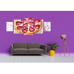 Casa si Gradina - Decoratiuni - Tablouri - Tablou multicanvas 5 piese Food and Drinks model 199, 220x90 cm - Infinity.ro