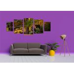 Casa si Gradina - Decoratiuni - Tablouri - Tablou multicanvas 5 piese Natura model 35, 220x90 cm - Infinity.ro
