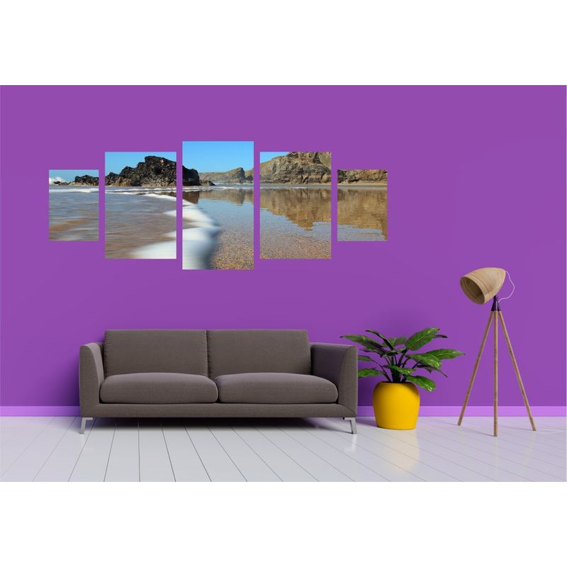 Casa si Gradina - Decoratiuni - Tablouri - Tablou multicanvas 5 piese Natura model 33, 220x90 cm - Infinity.ro