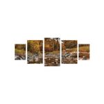Casa si Gradina - Decoratiuni - Tablouri - Tablou multicanvas 5 piese Natura model 68, 220x90 cm - Infinity.ro