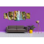 Casa si Gradina - Decoratiuni - Tablouri - Tablou multicanvas 5 piese model Cascada 6, 220x90 cm - Infinity.ro