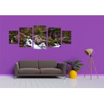 Casa si Gradina - Decoratiuni - Tablouri - Tablou multicanvas 5 piese Natura model 26, 220x90 cm - Infinity.ro