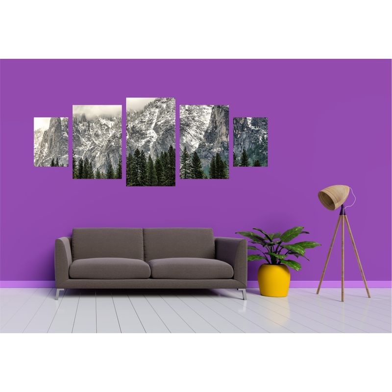 Casa si Gradina - Decoratiuni - Tablouri - Tablou multicanvas 5 piese Natura model 109, 220x90 cm - Infinity.ro
