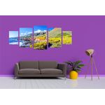 Casa si Gradina - Decoratiuni - Tablouri - Tablou multicanvas 5 piese Natura model 64, 220x90 cm - Infinity.ro