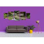 Casa si Gradina - Decoratiuni - Tablouri - Tablou multicanvas 5 piese Natura model 39, 220x90 cm - Infinity.ro