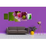 Casa si Gradina - Decoratiuni - Tablouri - Tablou multicanvas 5 piese Flori model 4, 220x90 cm - Infinity.ro