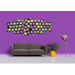 Casa si Gradina - Decoratiuni - Tablouri - Tablou multicanvas 5 piese Food and Drinks model 138, 220x90 cm - Infinity.ro