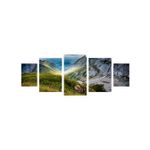 Casa si Gradina - Decoratiuni - Tablouri - Tablou multicanvas 5 piese Natura model 131, 220x90 cm - Infinity.ro