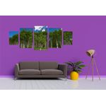 Casa si Gradina - Decoratiuni - Tablouri - Tablou multicanvas 5 piese Natura model 136, 220x90 cm - Infinity.ro