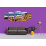 Casa si Gradina - Decoratiuni - Tablouri - Tablou multicanvas 5 piese Natura model 137, 220x90 cm - Infinity.ro