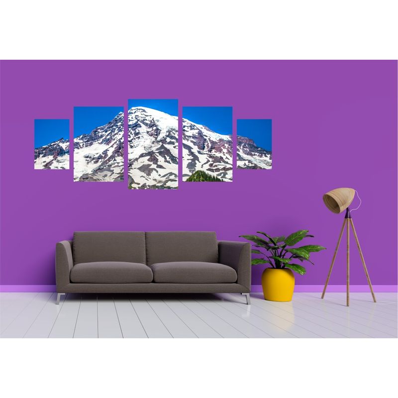 Casa si Gradina - Decoratiuni - Tablouri - Tablou multicanvas 5 piese Natura model 122, 220x90 cm - Infinity.ro