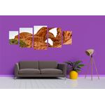 Casa si Gradina - Decoratiuni - Tablouri - Tablou multicanvas 5 piese Natura model 8, 220x90 cm - Infinity.ro