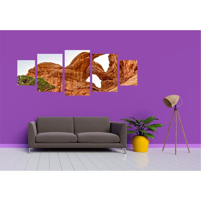 Casa si Gradina - Decoratiuni - Tablouri - Tablou multicanvas 5 piese Natura model 8, 220x90 cm - Infinity.ro