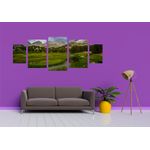 Casa si Gradina - Decoratiuni - Tablouri - Tablou multicanvas 5 piese Natura model 41, 220x90 cm - Infinity.ro