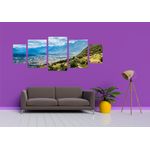 Casa si Gradina - Decoratiuni - Tablouri - Tablou multicanvas 5 piese Natura model 89, 220x90 cm - Infinity.ro