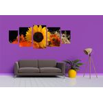 Casa si Gradina - Decoratiuni - Tablouri - Tablou multicanvas 5 piese Ziua recoltei, 220x90 cm - Infinity.ro