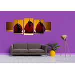 Casa si Gradina - Decoratiuni - Tablouri - Tablou multicanvas 5 piese Food and Drinks model 65, 220x90 cm - Infinity.ro