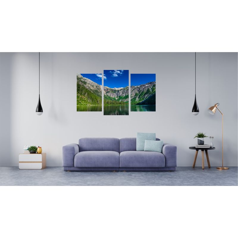 Casa si Gradina - Decoratiuni - Tablouri - Tablou multicanvas 3 piese Natura model 85, 150x90 cm - Infinity.ro