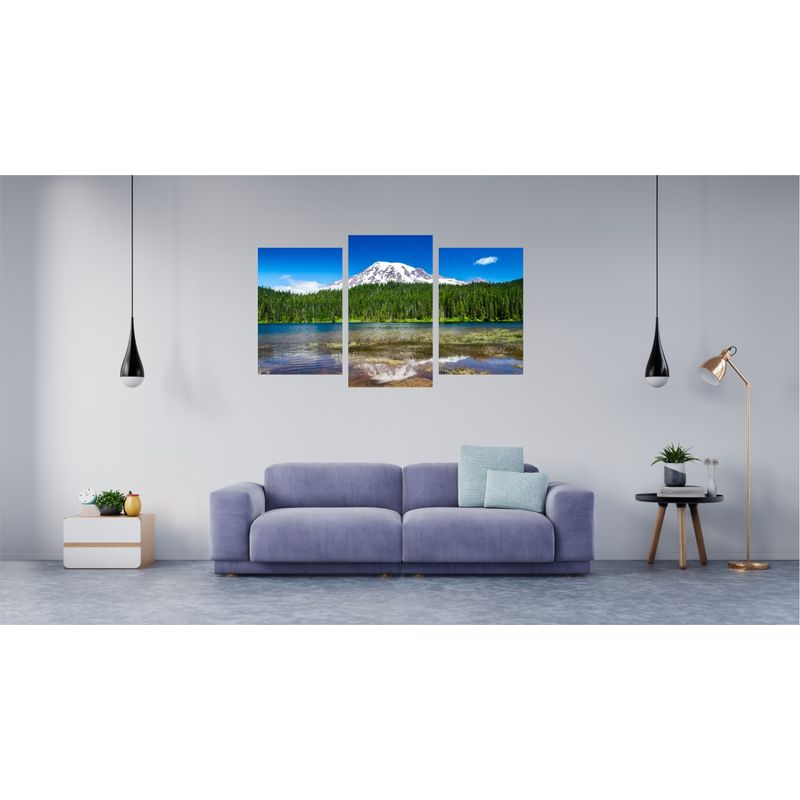 Casa si Gradina - Decoratiuni - Tablouri - Tablou multicanvas 3 piese Natura model 82, 150x90 cm - Infinity.ro