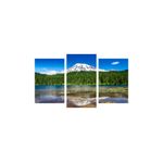 Casa si Gradina - Decoratiuni - Tablouri - Tablou multicanvas 3 piese Natura model 82, 150x90 cm - Infinity.ro
