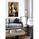 Casa si Gradina - Decoratiuni - Tablouri - Tablou canvas model Portret fata 45, 50x35 cm - Infinity.ro