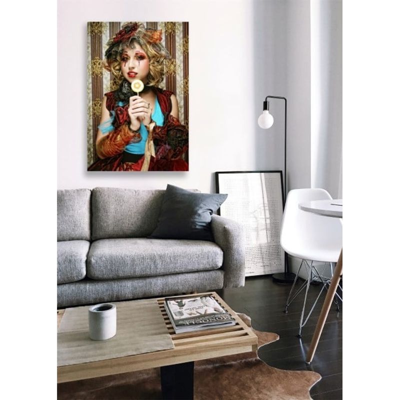 Casa si Gradina - Decoratiuni - Tablouri - Tablou canvas model Portret fata 45, 50x35 cm - Infinity.ro