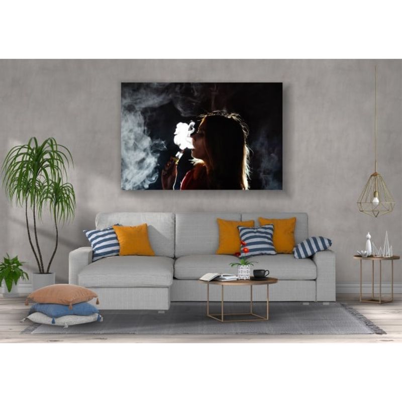 Casa si Gradina - Decoratiuni - Tablouri - Tablou canvas model Portret fata 26, 100x70 cm - Infinity.ro