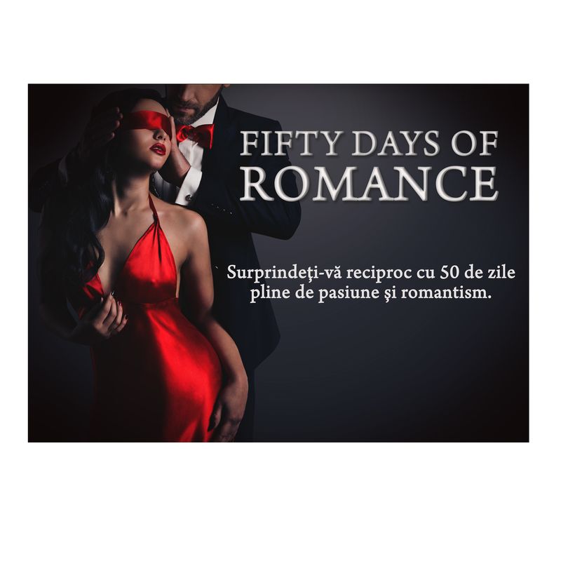 Cadouri - Jocuri de societate - Joc de cuplu 50 days of romance, limba romana - Infinity.ro