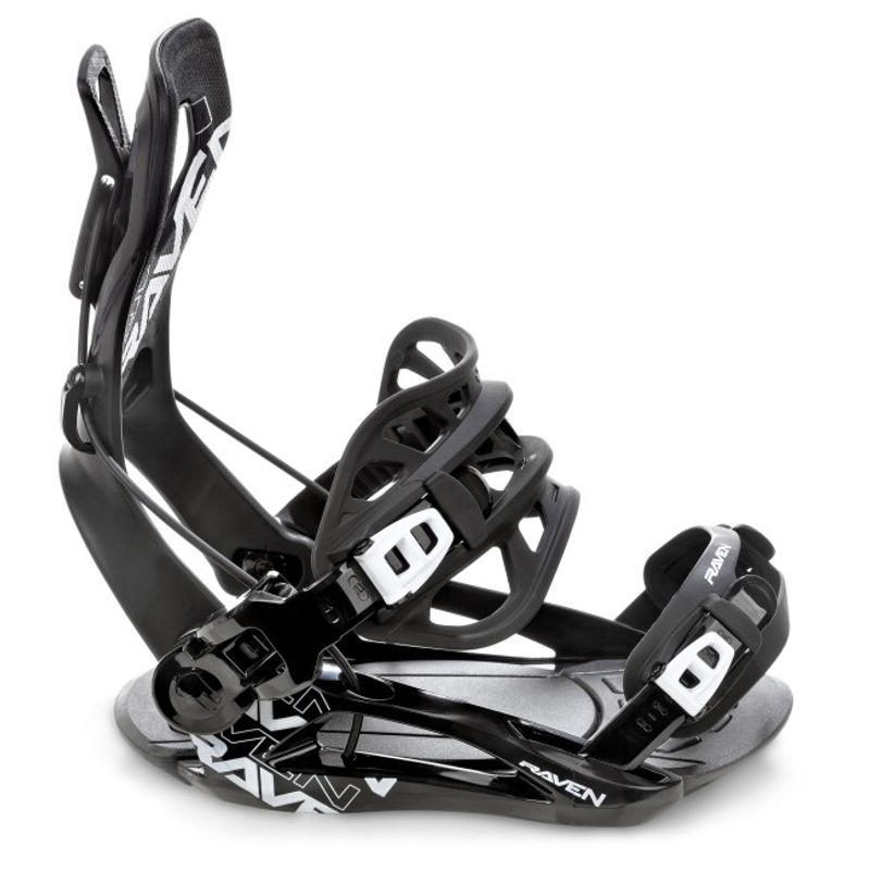 Sport si Outdoor - Sporturi de iarna - Snowboard - Legaturi snowboard - Legaturi Snowboard Raven FT360, Negru, S - Infinity.ro
