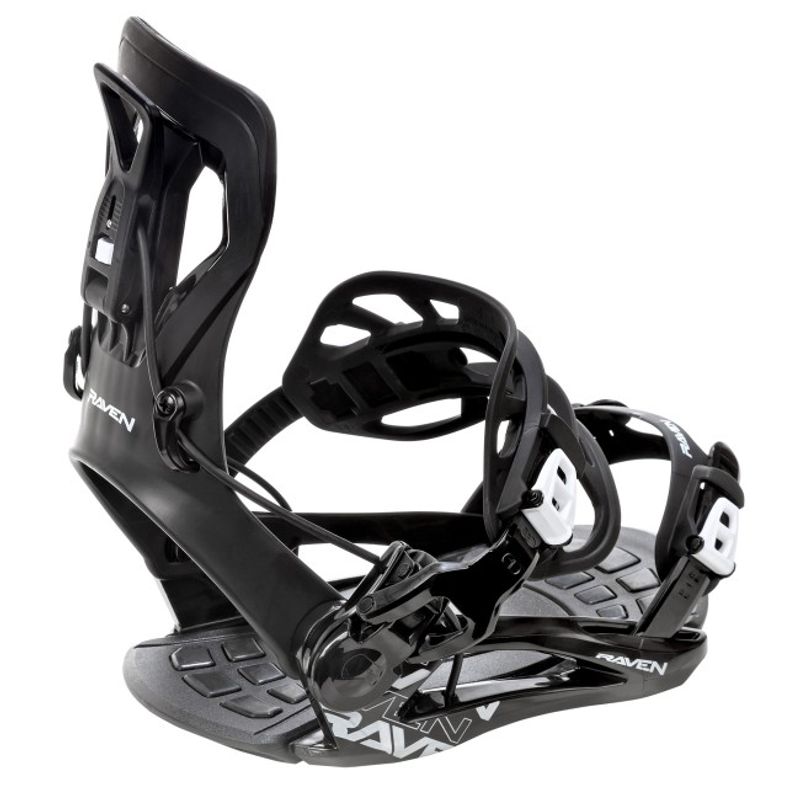 Sport si Outdoor - Sporturi de iarna - Snowboard - Legaturi snowboard - Legaturi Snowboard Raven FT360, Negru, S - Infinity.ro