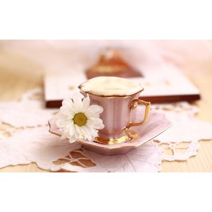 Tablou canvas  Drinks and food model 44