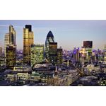 Casa si Gradina - Decoratiuni - Tablouri - Tablou canvas Peisaje Urban 46, 100x70 cm - Infinity.ro