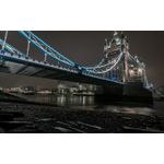 Casa si Gradina - Decoratiuni - Tablouri - Tablou canvas Podul albastru, 100x70 cm - Infinity.ro