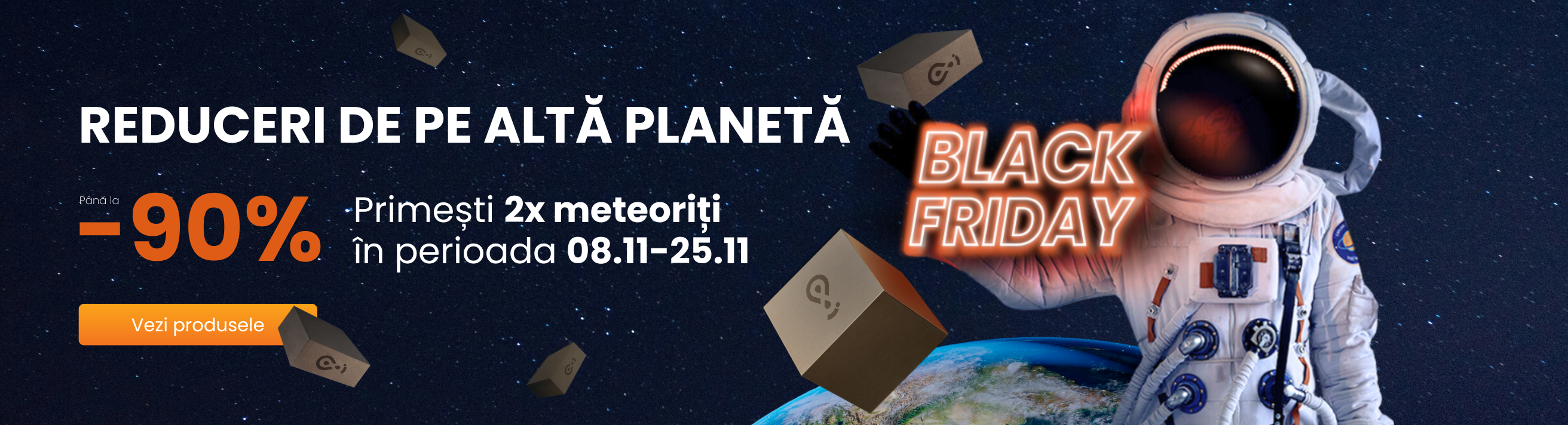 Pregateste-te de reduceri astronomice pentru Black Friday pe infinity.ro